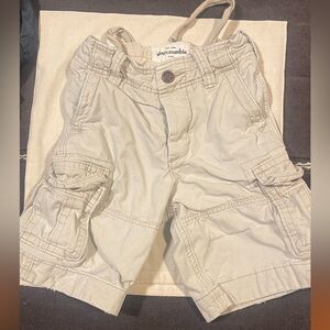 Abercrombie & Fitch Light Tan Cargo Shorts